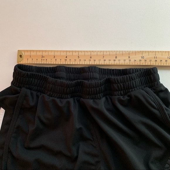 Adidas Shorts Black White Side Stripes Sz S - Picture 5 of 8